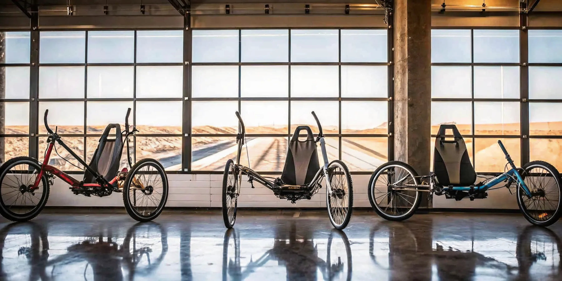 Three of the best electric recumbent bikes for long distance riding.