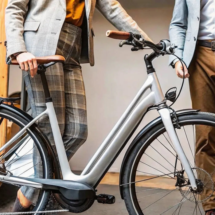A high-performance electric bike for adults, designed to reach speeds of 50 mph.