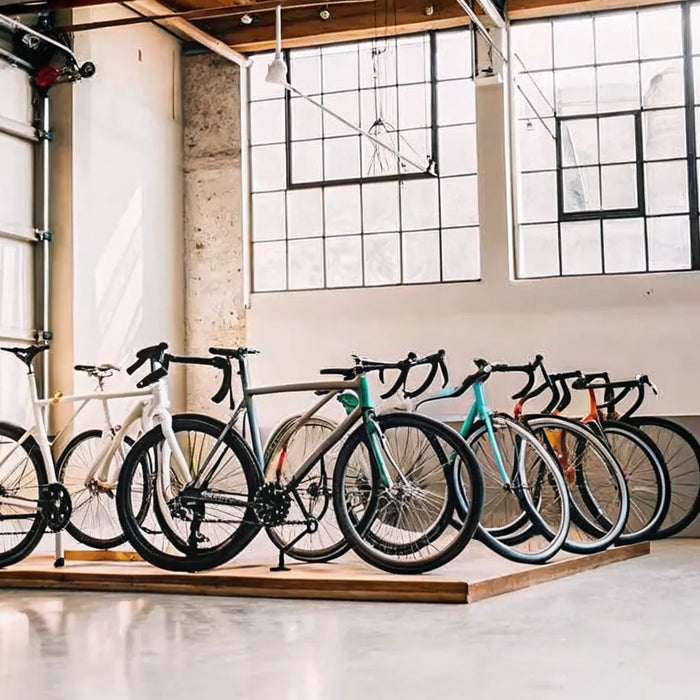Best torque sensing ebikes for 2026 on display in a modern showroom.