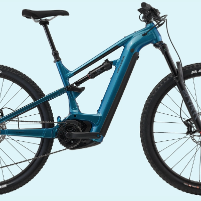 A stunning blue Cannondale Moterra NEO 3