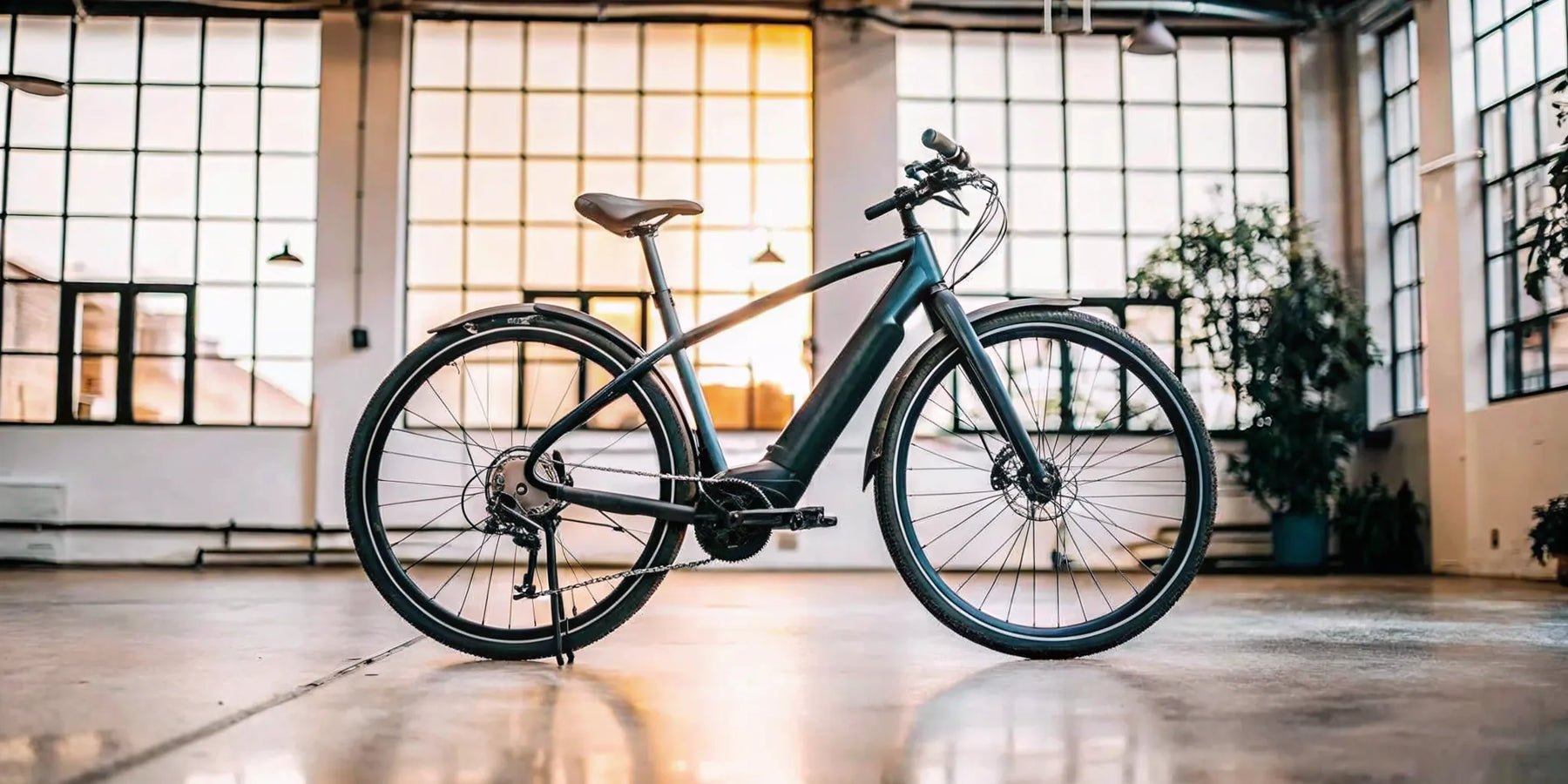 Affordable torque-sensing ebike with long battery life.