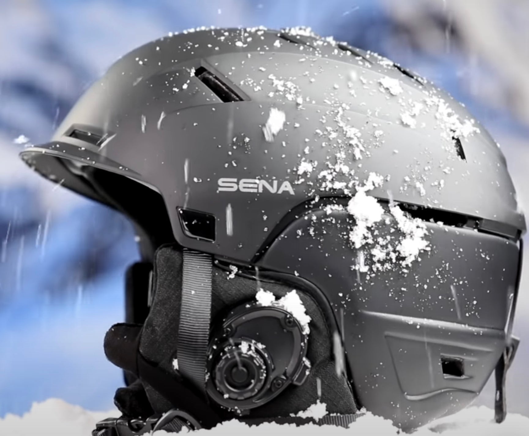SENA Snow Helmets - Tunes While Skiing Powder