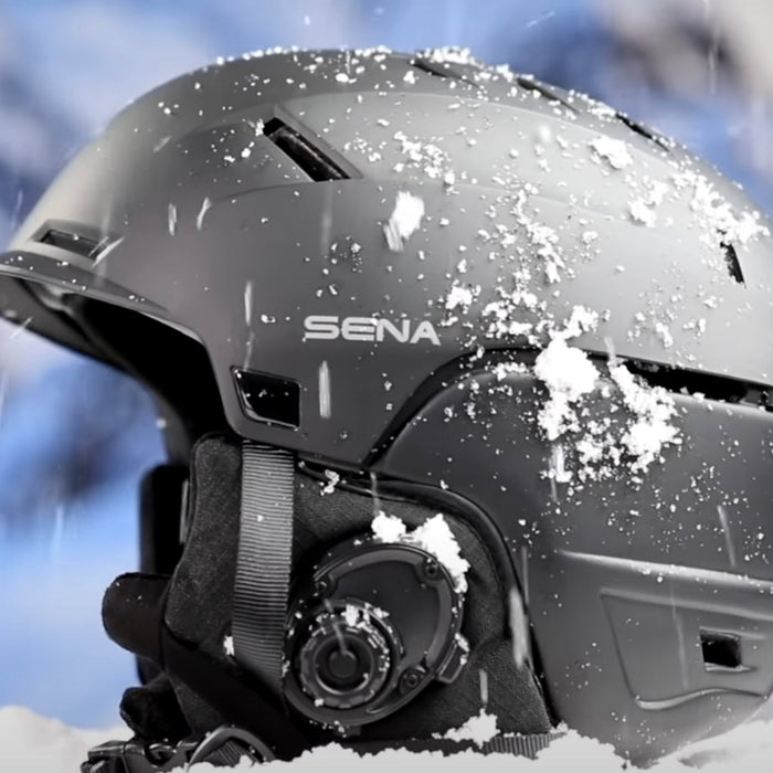 SENA Snow Helmets - Tunes While Skiing Powder