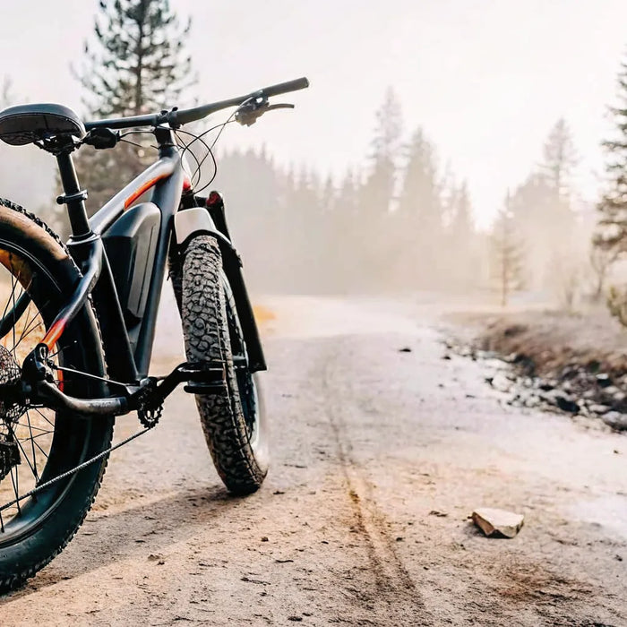 Fat tire electric bike on a Central Oregon trail