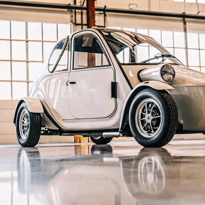 Enclosed electric tricycle for adults for sale.