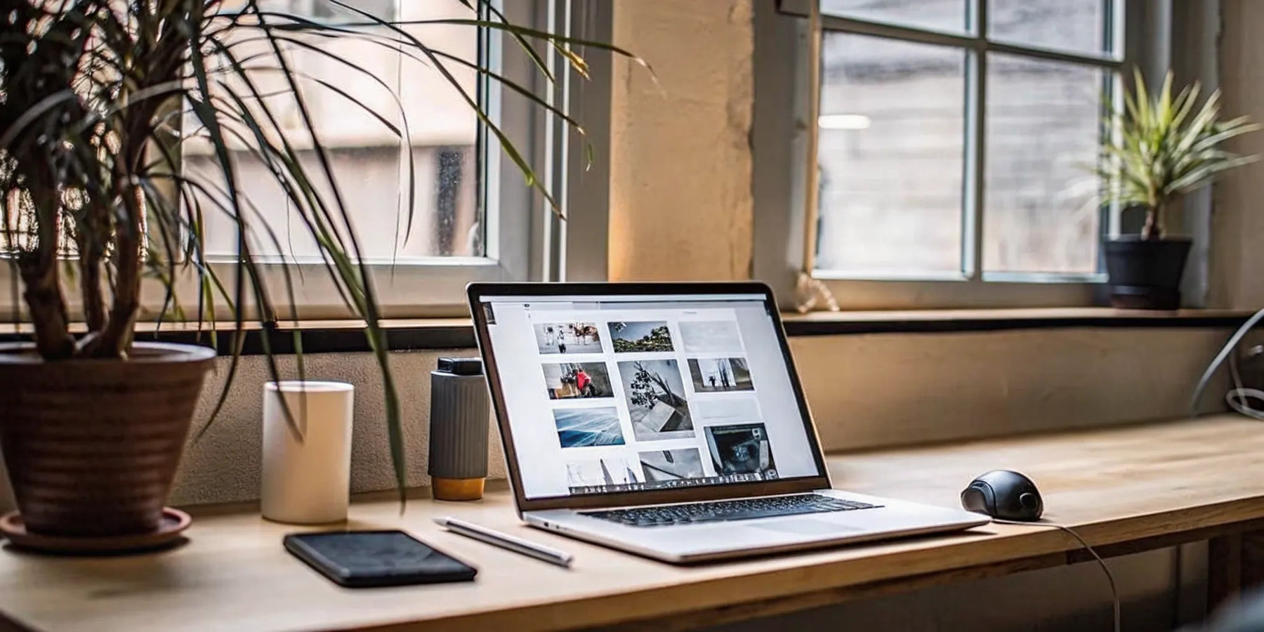 Using a laptop to research and buy the best electric bike online.