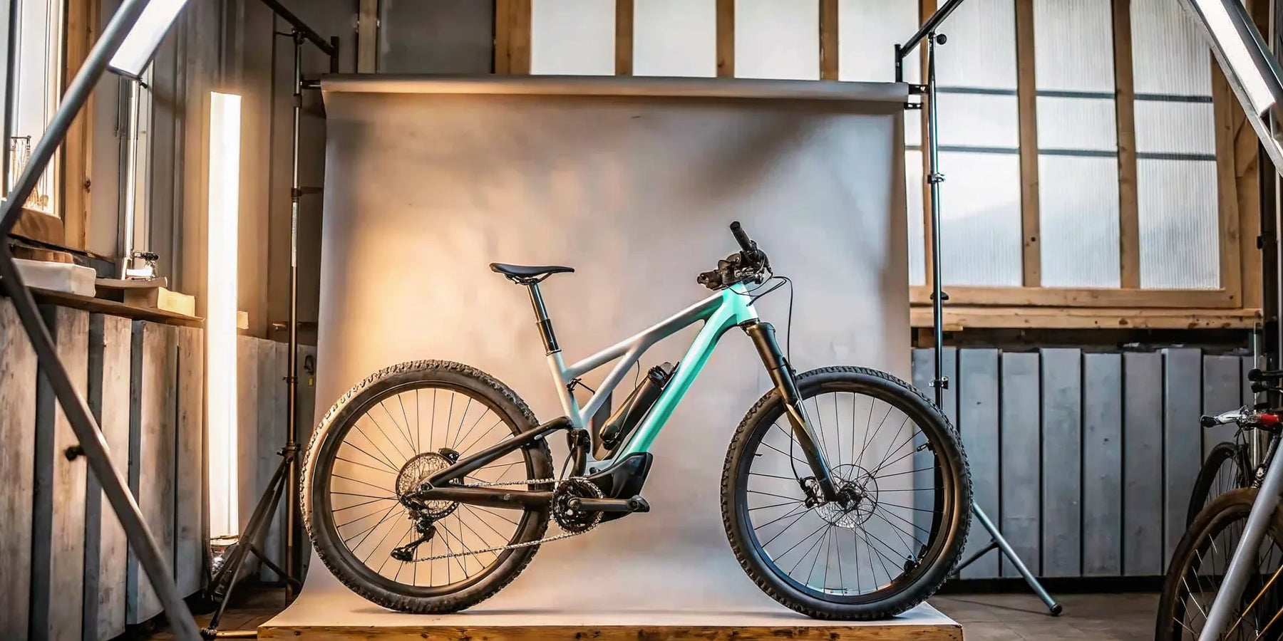 Choosing an electric mountain bike with key features like full suspension and a mid-drive motor.