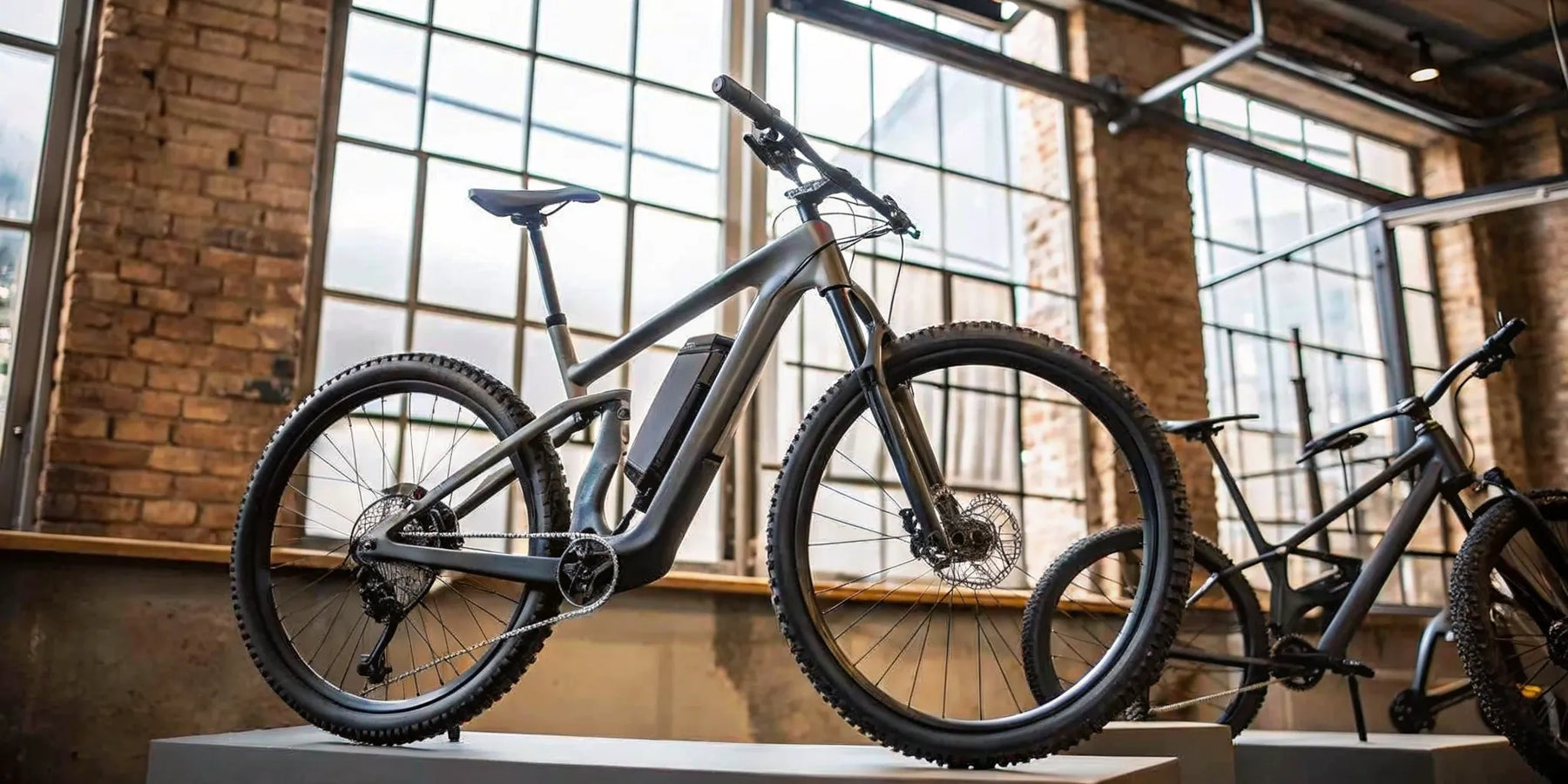 How to choose an off-road e-bike, focusing on features like full suspension and wide tires.