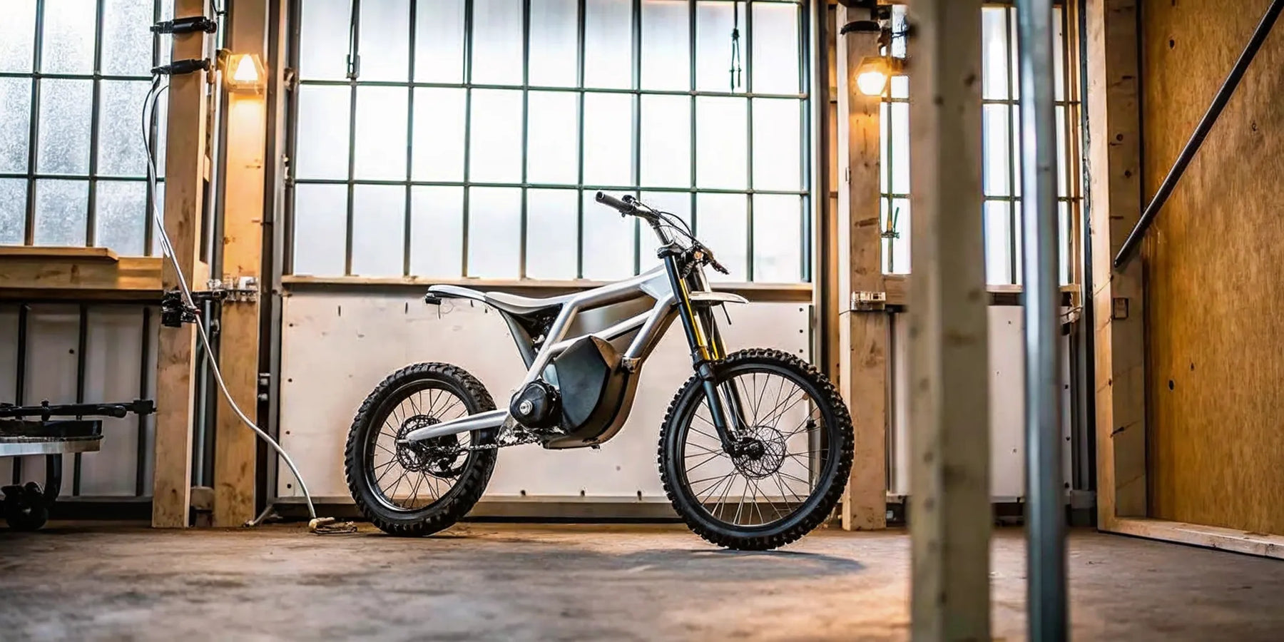 The quiet Segway Xaber 300 electric dirt bike.
