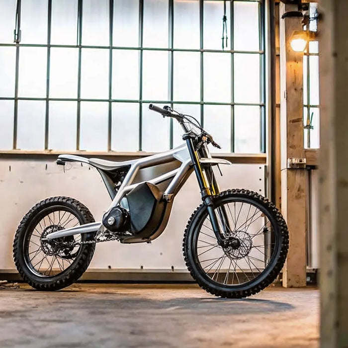 The quiet Segway Xaber 300 electric dirt bike.