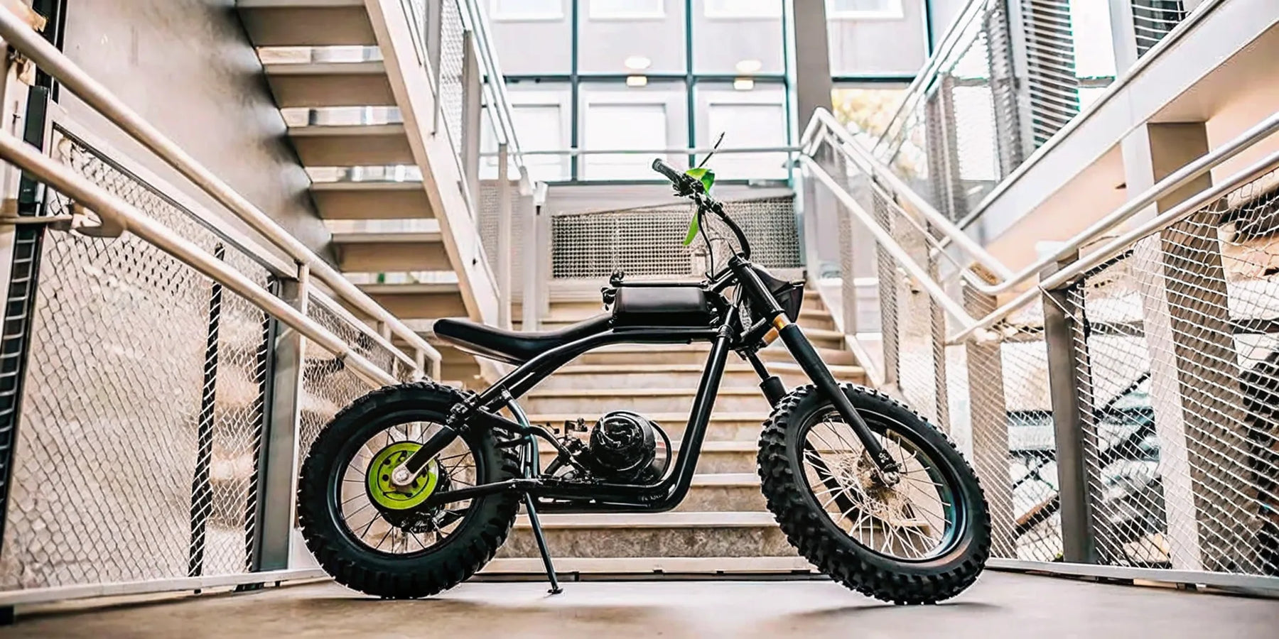 Segway Xaber 300 adult e-moto with off-road tires and a modern frame.