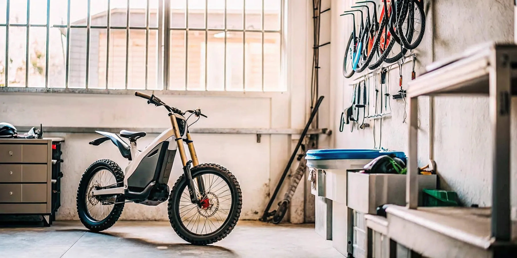 Segway Xaber 300 electric dirt bike ready for the trail.