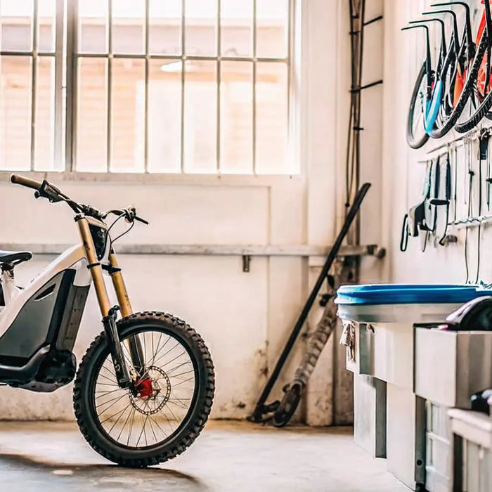 Segway Xaber 300 electric dirt bike ready for the trail.