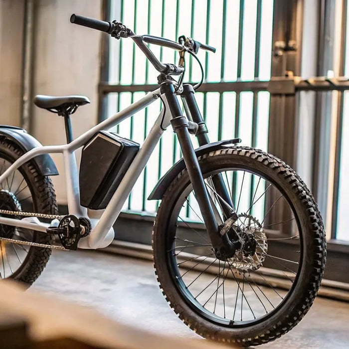 Segway Xaber 300 electric dirt bike with a removable battery.