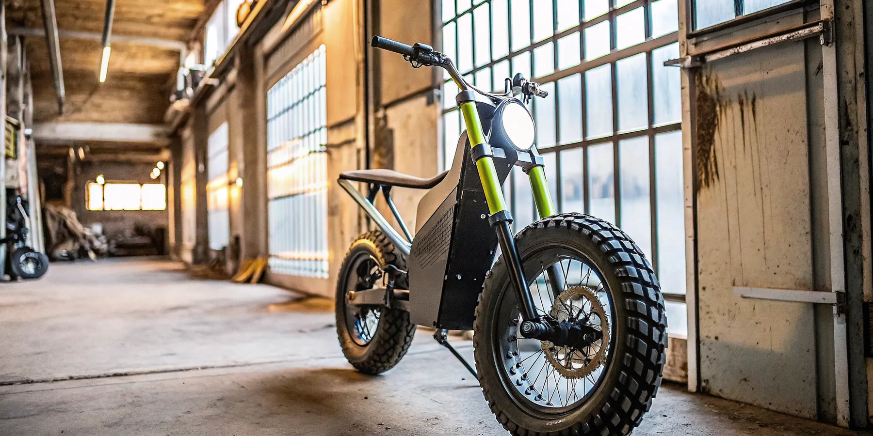 Segway Xaber 300 electric motorcycle for off-road trails.