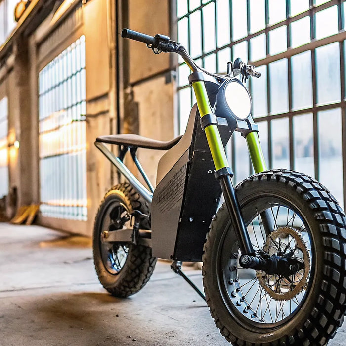 Segway Xaber 300 electric motorcycle for off-road trails.