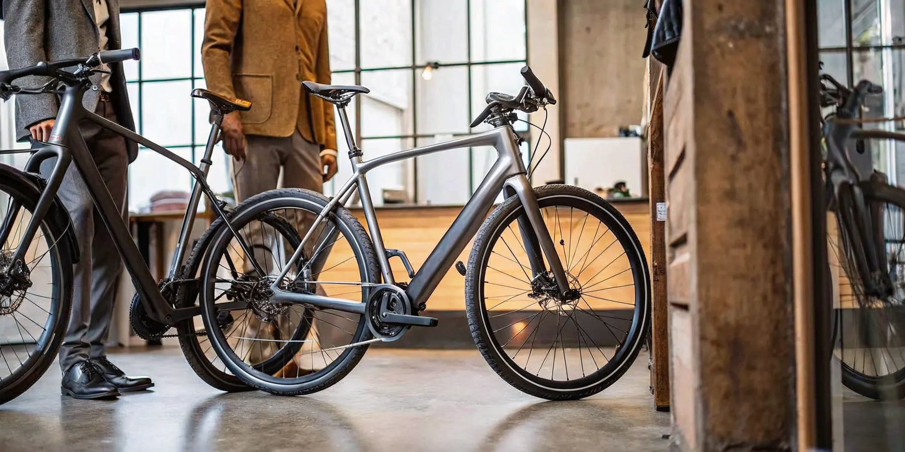 A sleek, modern example of the best electric bikes made in the USA for adults.