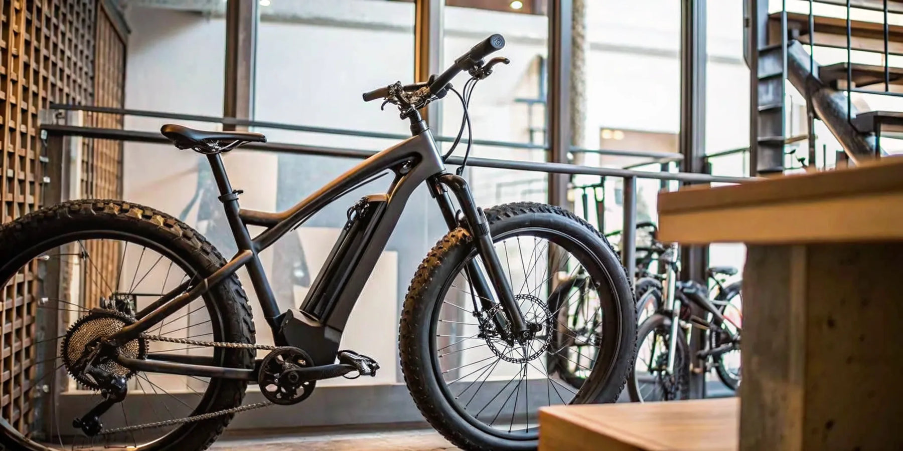 A high power electric bike with a large battery and motor, key for what is considered high performance.