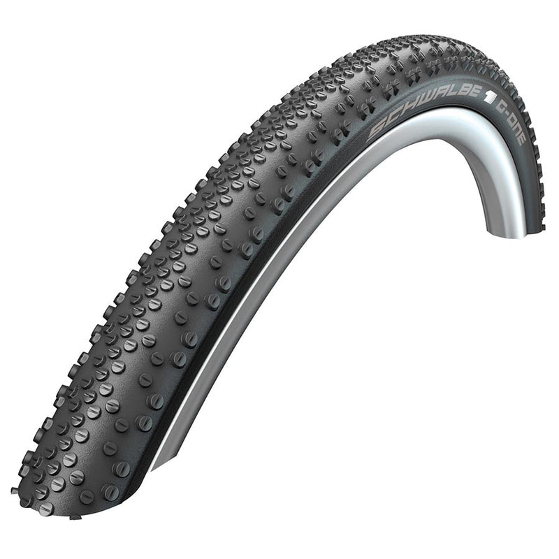 Schwalbe G-One Bite Tire 700x40C Folding Tubeless Ready OneStar MicroSkin 127TPI Black