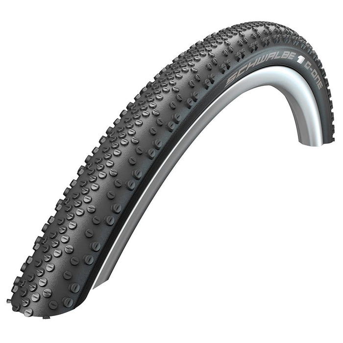 Schwalbe G-One Bite Tire 700x40C Folding Tubeless Ready OneStar MicroSkin 127TPI Black