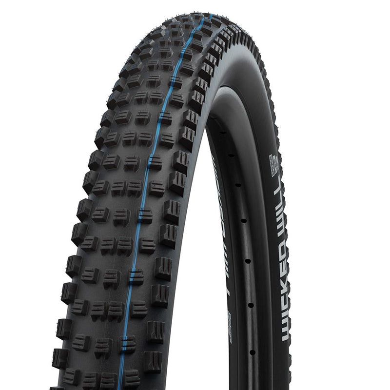 Schwalbe Wicked Will Mountain Tire 27.5"x2.25 Folding Tubeless Ready Addix Twinskin Performance Line Black