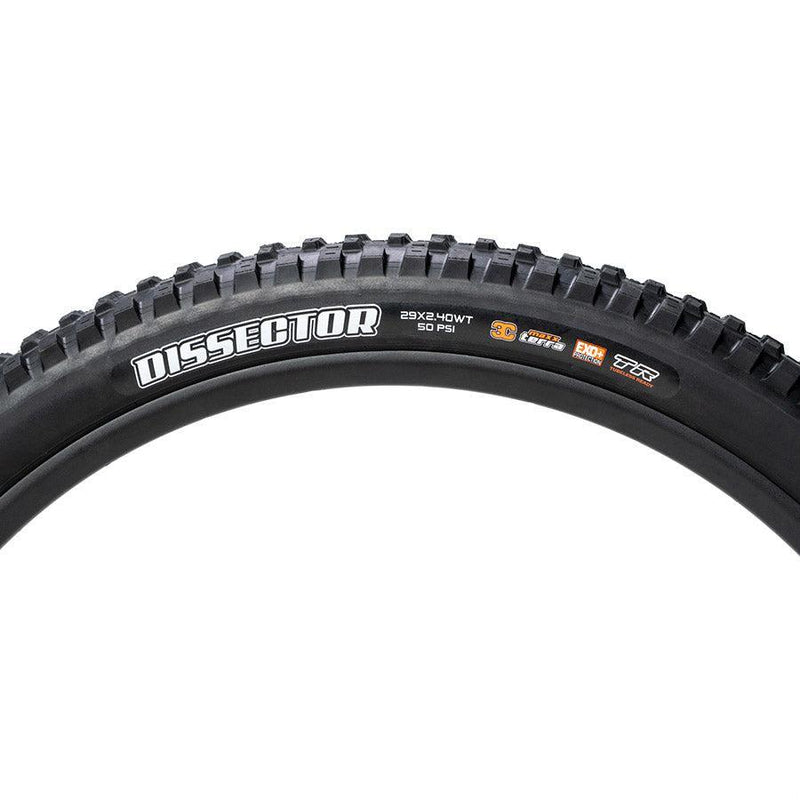 Maxxis Dissector II Tire - 29 x 2.4 Tubeless Folding BLK 3C MaxxGrip EXO+ Wide Trail