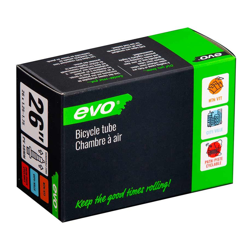 EVO Presta Tube Length: 48mm 26'' 1.25-1.75