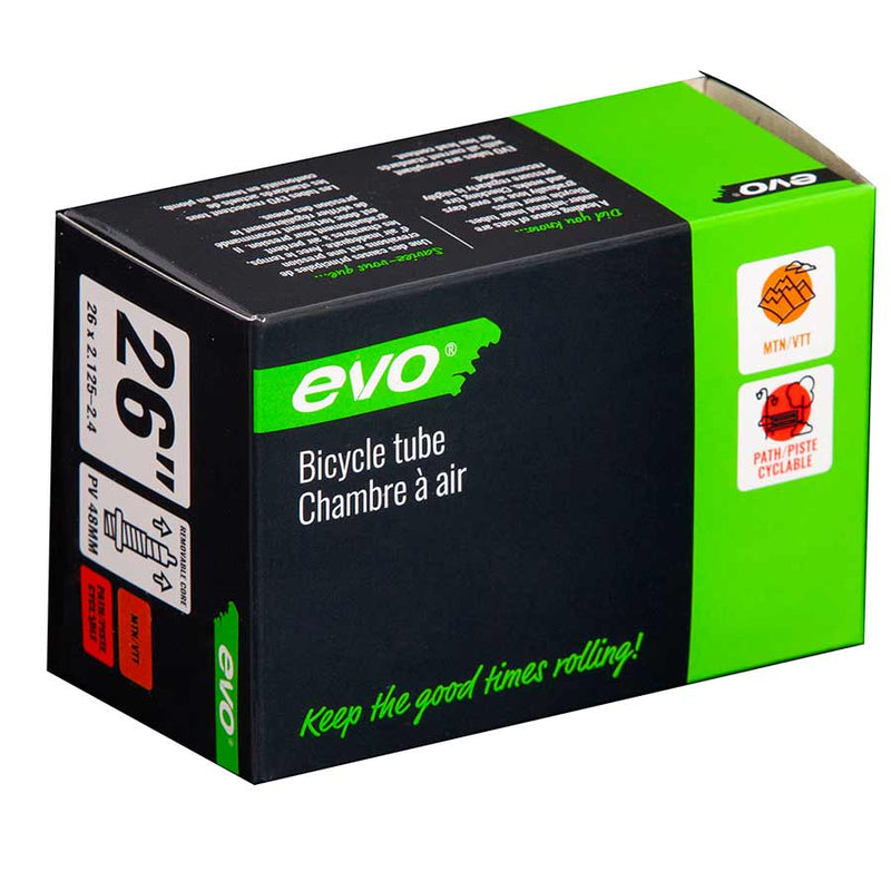 EVO Presta Tube Length: 48mm 26'' 2.125-2.40