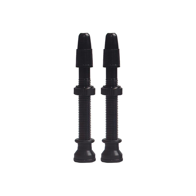 EVO Tubeless Valves Tubeless Valve Presta 44mm Black Pair