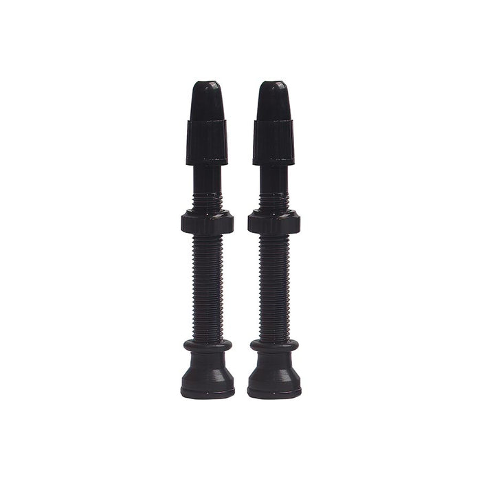EVO Tubeless Valves Tubeless Valve Presta 44mm Black Pair