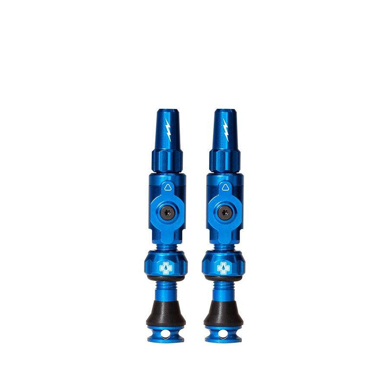 Muc-Off Big Bore Lite Tubeless Valve Stems - Small 30mm Blue