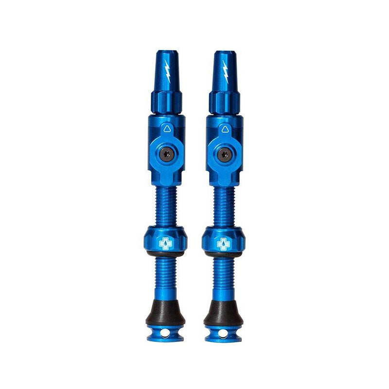Muc-Off Big Bore Lite Tubeless Valve Stems - Large 45mm -Blue