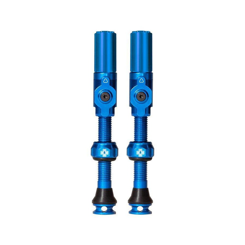 Muc-Off Big Bore Hyrid Tubeless Valve Stems - Large 45mm Blue