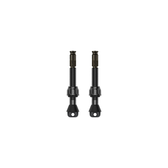 Lezyne Clik TLR Tubeless Valve Pro 44mm Black Pair