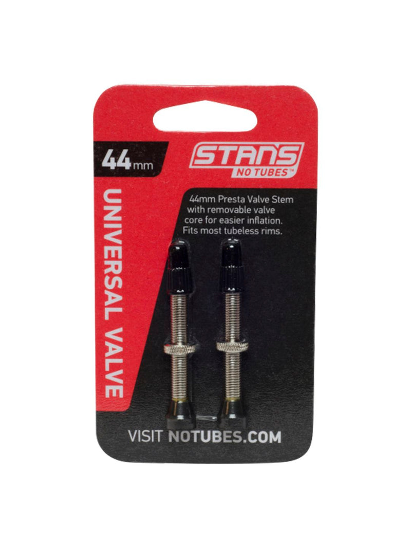 Stan's Tubeless Universal Valve Stems - Brass 44mm Pair