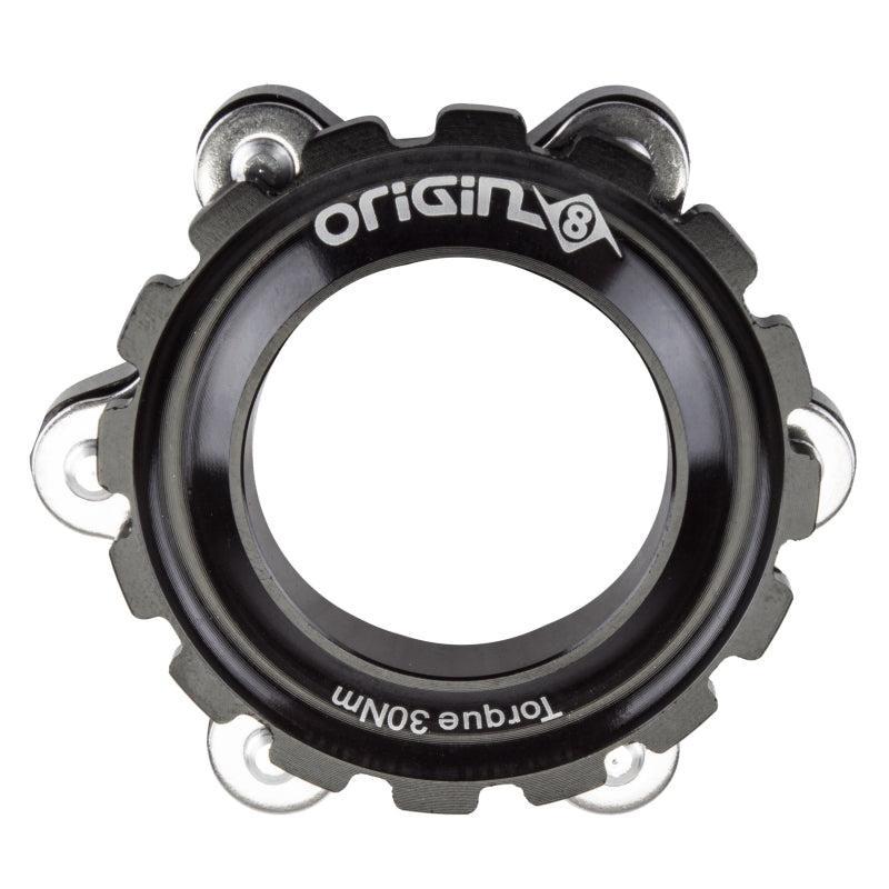 Origin8 Thru-Axle CenterLock Disc Adapter  Black