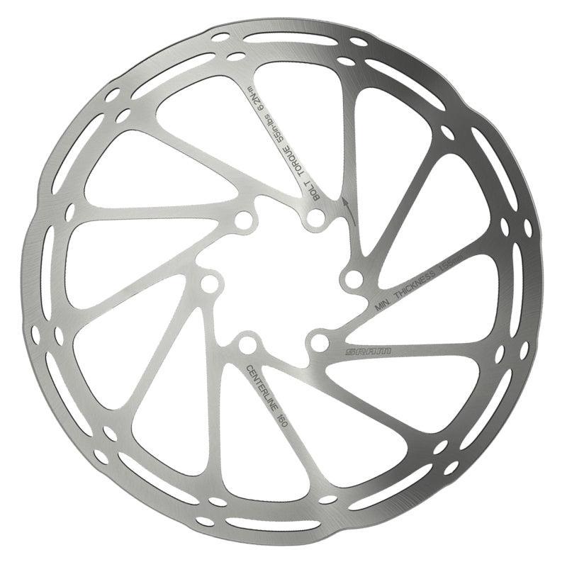 SRAM CenterLine 6-Bolt Rotor Rounded 220mm