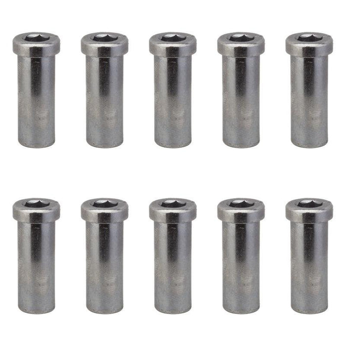 Sunlite Recessed Brake Nut Bag of 10 20mm Bolts- Nuts and Washers