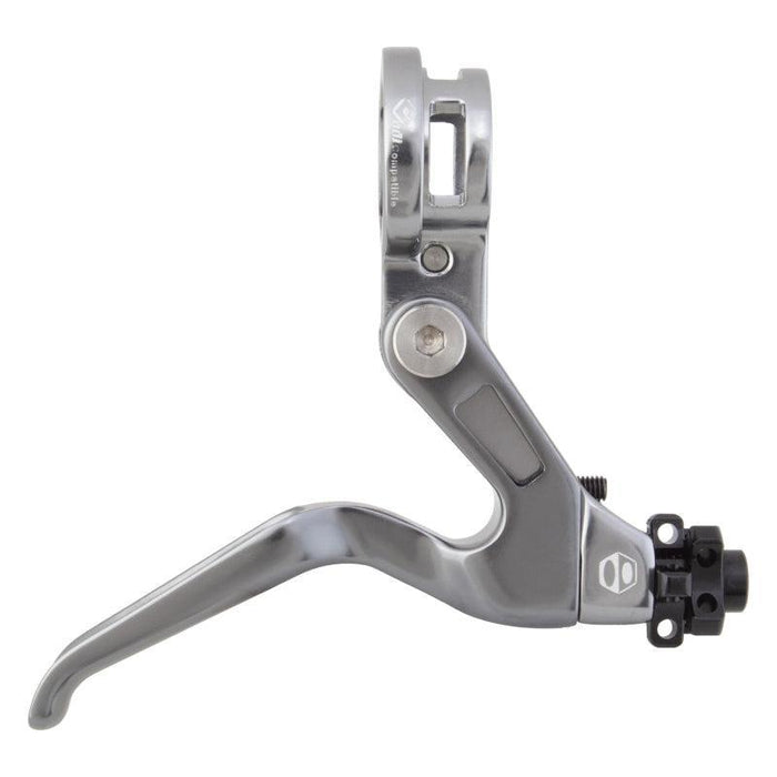 Box components Box One Genius Brake Lever Gun Metal RH Long Linear Pull