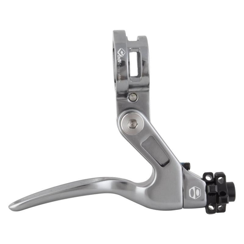 Box components Box One Genius Brake Lever Gun Metal RH Short Linear Pull