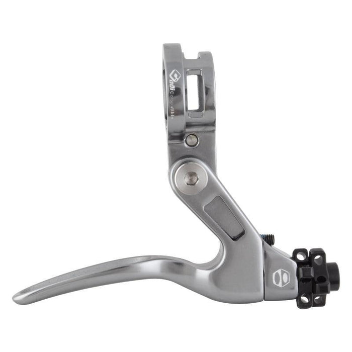 Box components Box One Genius Brake Lever Gun Metal RH Short Linear Pull