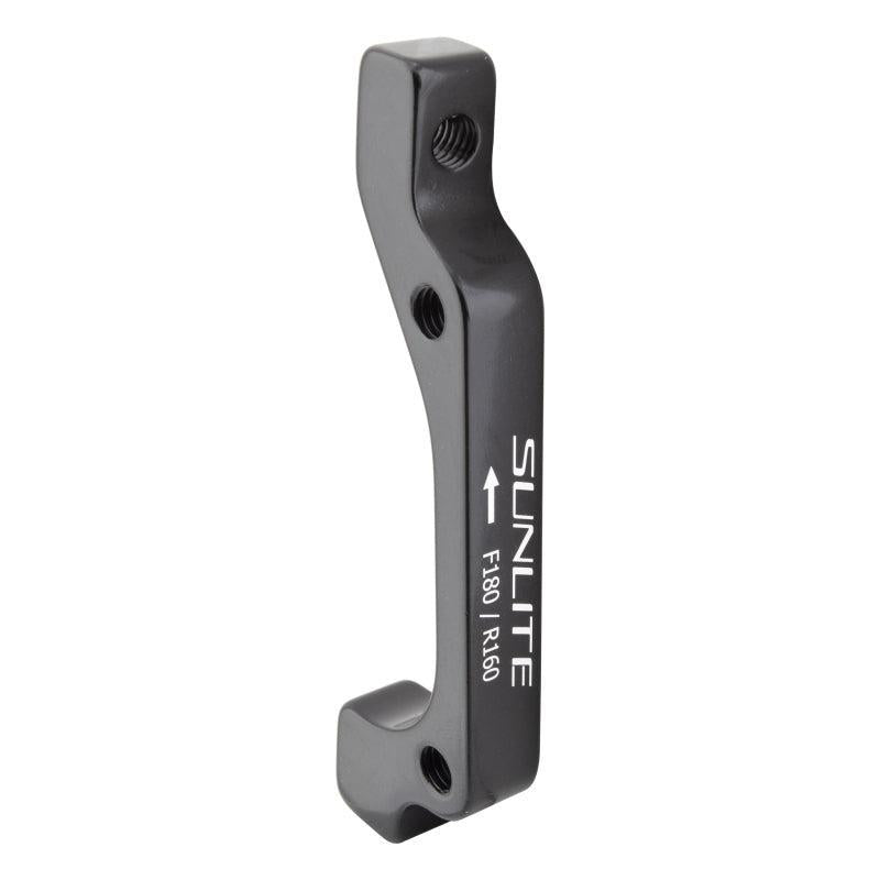 Sunlite Disc Adapter  180mm/160mm IS Mount Post Mount Black 20mm