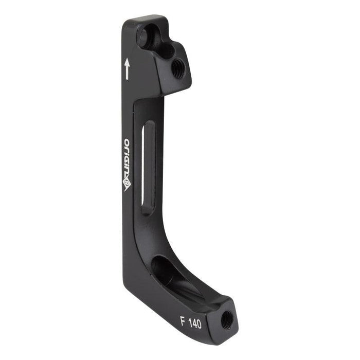 Origin8 Vise Flat Mount to Post Mount Disc Adapter  140mm/160mm Flat Mount Post Mount Black 0mm