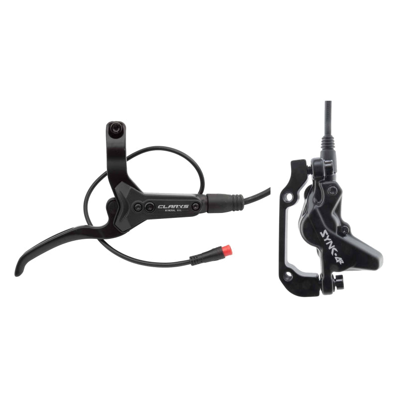 Clarks SYNC-4E Hydraulic Brake Rear disc brake Black