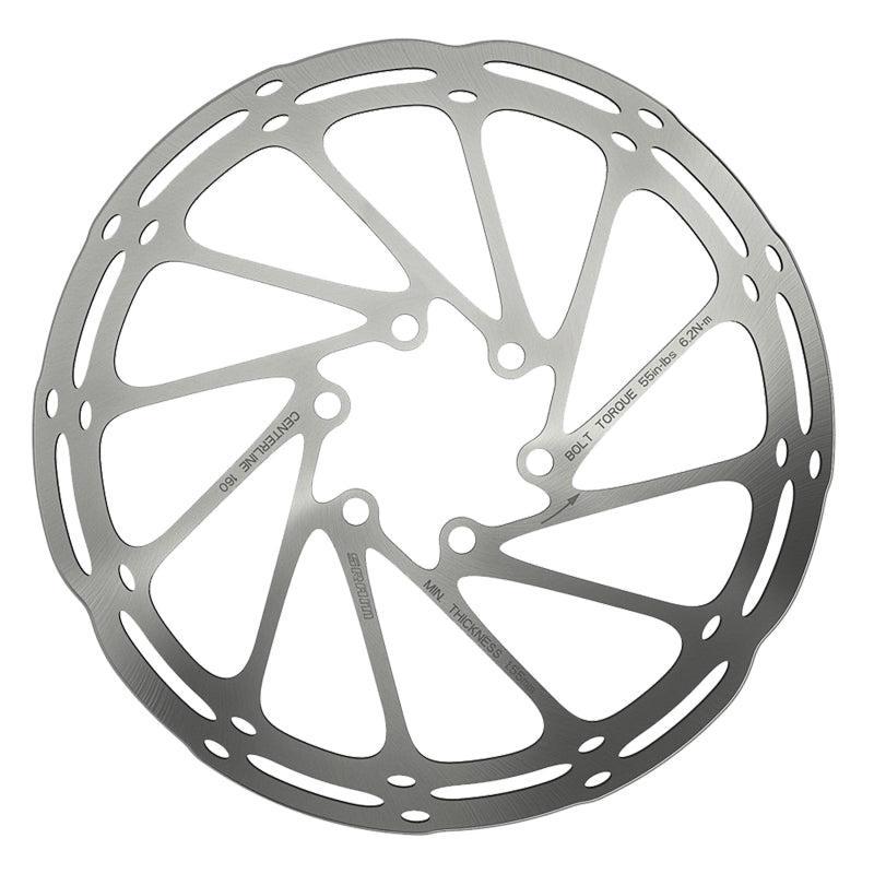 SRAM CenterLine Disc Brake Rotor - 200mm Center Lock 1.85mm Includes External Tooled Lockring