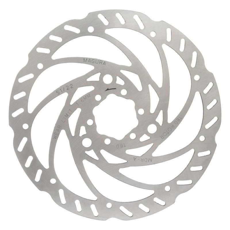 Magura MDR-A Disc Brake Rotor - 180mm 6-Bolt Only compatible MT A2 Brakes