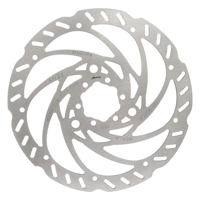 Magura MDR-A Disc Brake Rotor - 180mm 6-Bolt Only compatible MT A2 Brakes