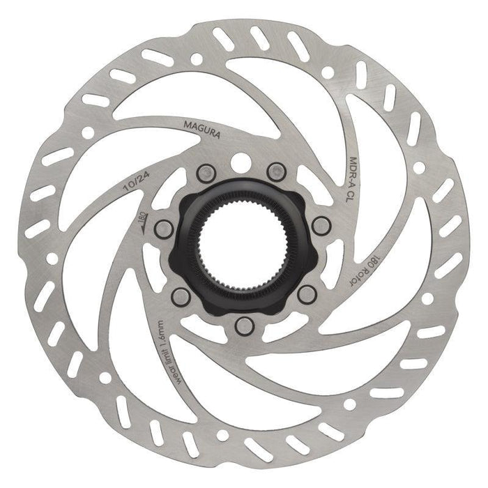 Magura MDR-A CL Disc Brake Rotor - 180mm Center Lock External Notch Lockring Only compatible MT A2 Brakes