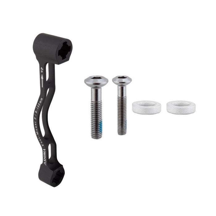 Origin8 TorqLite Post Mount Disc Adapter  Post Mount Post Mount Black 20mm