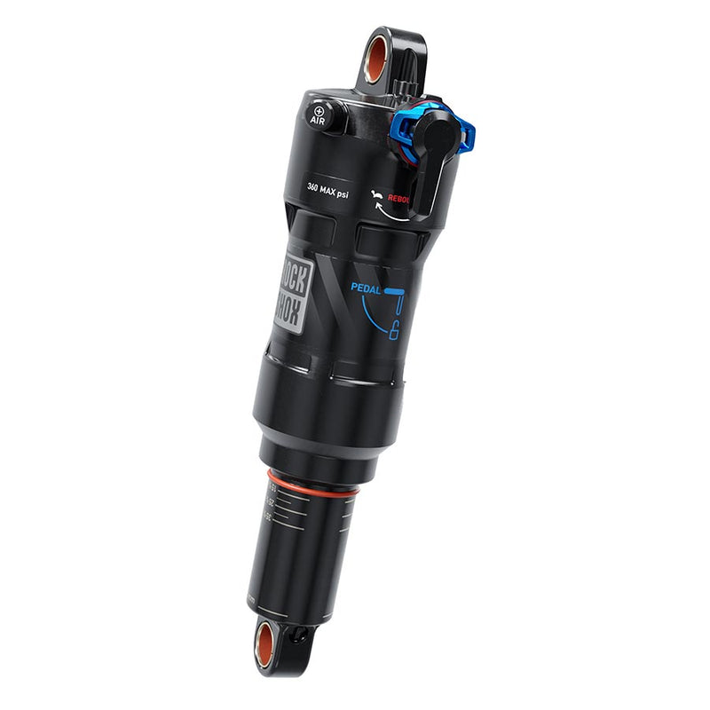 RockShox Deluxe Ultimate RCT Rear shock 230x60 Shaft Eyelet: Standard Body Eyelet: Standard Linear 0 Neg/1 Pos Token Linear Reb/Low Comp 380lb Lockout Force